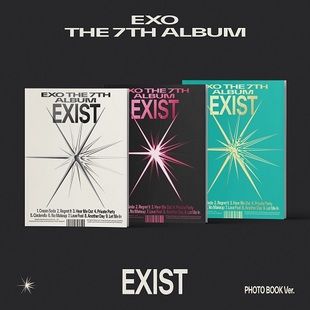 EXO回归新专辑 现货 官方小卡海报写真周边 EXIST 边伯贤 正规7辑