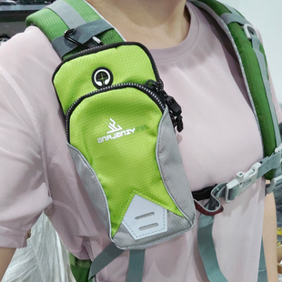 户外登山包肩带挂包手机包多功能手腕包通用单肩斜挎包跑步运动包