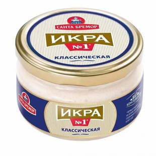 俄罗斯鱼籽酱三文鱼沙拉鱼籽酱罐头180克