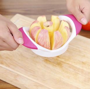 不锈钢切苹果器创意厨房小工具水果切片器苹果分割器去核器切片器