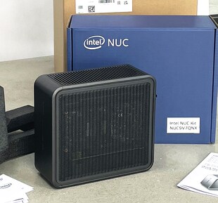 Intel幽灵峡谷NUC9i5QNX NUC9V7QNX迷你ITX电脑9i7独显主机准系统