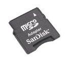 闪迪 Sandisk 闪存卡转接套 microSD Flash转miniSD卡适配器