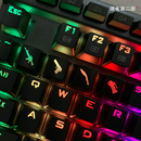 CSGO切枪 机械键盘按键透光红黑 潮玩机械键盘用 游戏 逆战cf个性
