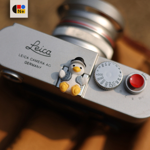 PARK 饰 马甲鸭 创意相机热靴盖小鸭子小黄鸭可爱文艺相机装