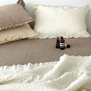 fafamarket韩国进口纯棉床单枕套舒适亲肤四季 床盖夏凉被可机洗