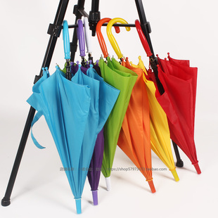 儿童伞幼儿园雨伞雨天专用伞演出伞表演伞彩色小雨伞定制logo广告
