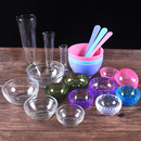 美容院用品玻璃碗亚克力水疗刻度精油量杯工具面膜碗调膜碗塑料杯