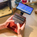 智乐卡林巴智能拇指琴游戏初学者男生女生便携式 17音易学乐器正品