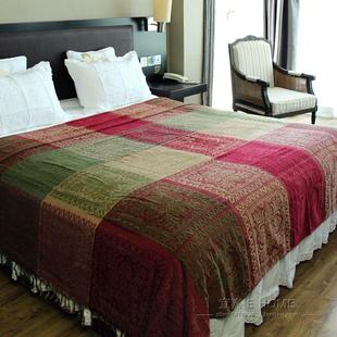 高档沙发巾波西米亚针织毛毯头等舱盖毯沙发毯高级感午睡毯床毯子