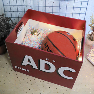 零食礼物盒大号箱子创意生日礼盒男生款 盒送朋友 简约高级小众包装