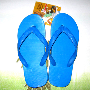 泰国星马牌人字拖天然橡胶托鞋 蓝色拖鞋 男越南拖鞋 室外专用夹脚鞋