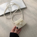 迷你饺子珍珠包包手工串珠包diy自制材料包穿散珠子编织斜挎成品