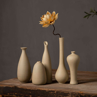 景德镇陶瓷花瓶干花花器欧式 饰品 插花摆件现代简约客厅居家装