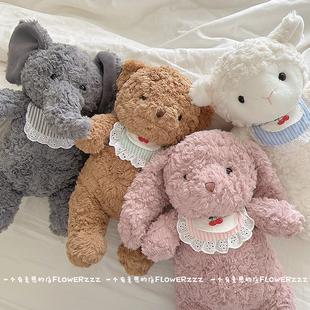 幼稚园小伙伴兔子毛绒玩偶熊熊公仔小象小羊玩具娃娃抱着陪睡礼物