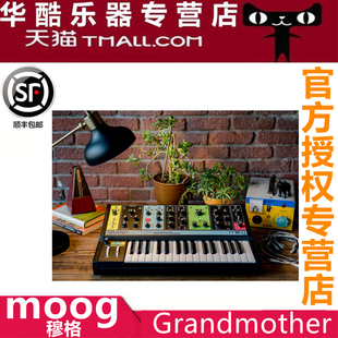 moog 混响 Grandmother半模块纯模拟合成器32键Fatar键盘弹簧式