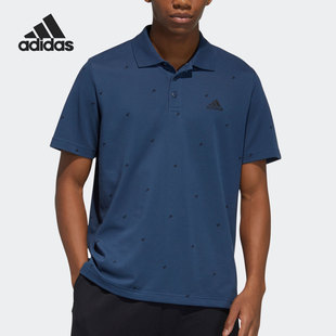 阿迪达斯正品 Adidas Polo衫 男子夏季 GP0996 休闲透气运动短袖
