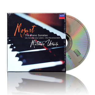 莫扎特 企鹅三星 正版 钢琴奏鸣曲全集 进口CD 4683562 内田光子