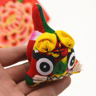 小布老虎摆件虎年吉祥物中国风特产送老外纪念传统民间手工艺品