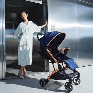 宝宝好婴儿推车QZ1 pro高景观可坐可躺轻便折叠伞车儿童手推车婴