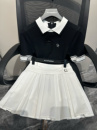 高尔夫服装 女韩版 高尔夫裙显瘦速干网球服 高尔夫短袖 女高尔夫套装