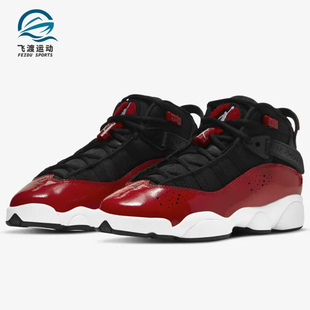 春季 323419 Nike 耐克正品 新款 大童AJ6 060 黑红六冠王篮球鞋