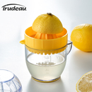 加拿大Trudeau手动柠檬榨汁器榨橙子果汁杯子旋转榨汁萃取挤压机