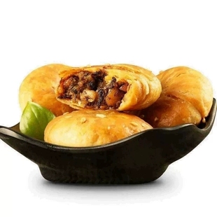 各地选美食特产小吃零食全国 特色地方安徽特产黄山烧饼60个