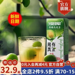 深晖青梅乌龙茶饮料梅子味果汁果茶250ml 24盒整箱装 解腻饮品 夏季