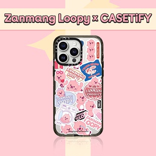 Zanmang Pro CASETiFY联名 Loopy 贴纸适用于华为Mate60pro iPhone15 Max手机壳