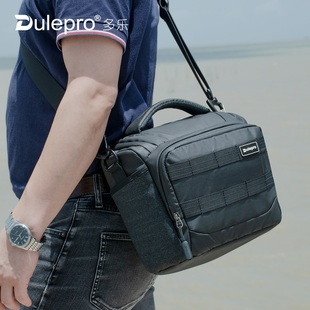 Dulepro多乐先锋单肩摄影包专业单反微单相机包适用于佳能索尼