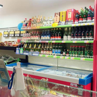 超市冰柜上方货架便利店雪糕置物架展示架冰箱饮料商用多层货架