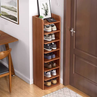 鞋 架家用室内小窄门口入户门家用多层门后进门一体靠墙 柜小尺寸鞋