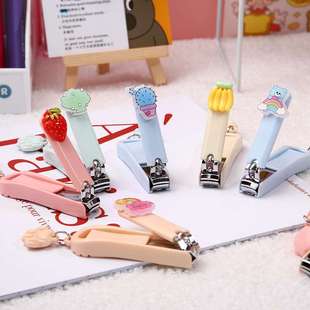 日韩卡通指甲刀 创意小礼品 女孩卡通家用随身携带修甲美甲剪