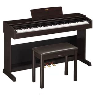 雅马哈电钢琴YDP105B R成年儿童88键重锤立式 电子钢琴进口103 数码