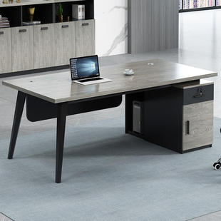 职员桌办公桌简约现代办公室台式 电脑桌椅组合单人员工位工作桌子