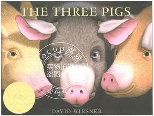 英文原版 现货 Three Wiesner The David 三只小猪 Pigs 凯迪克金奖 大卫·威斯纳 儿童绘本