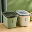 米桶家用防虫防潮米缸储存容器密封装 米箱面桶计量18斤大米收纳盒
