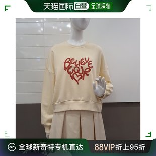 LAPPY T恤 韩国直邮4CUS 毛衣 字母 心形 FF3H7TS0061 套头衫