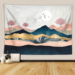 Mountain Dormitory Tapestry Sunset Series Beach Decor Towel