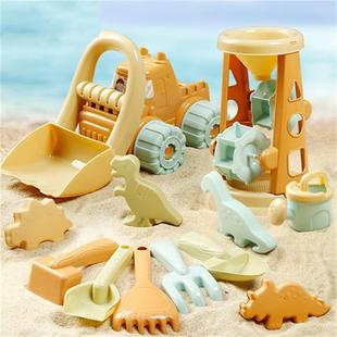 儿童沙滩玩具宝宝室内沙池海边沙滩挖沙玩沙子挖土铲子桶工具套装