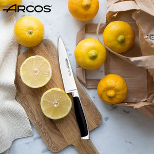 ARCOS原装 进口一体锻造小刀手刀削皮刀水果刀蔬菜刀