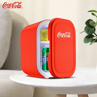 便携式 可口可乐USB迷你冰箱 复古冷暖两用冰箱 可插充电宝 美式