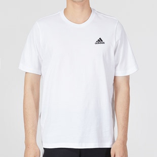 Adidas阿迪达斯短袖 视力表印花圆领运动休闲T恤GN7335 男2022新款