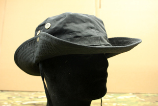 犀兕合甲 黑色圆边帽 黑色战术奔尼帽