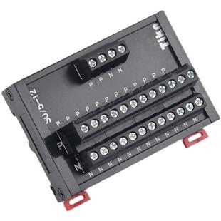台控一进多出弹簧直插式 公共接线电源分理线盒器并线端子台排ZY02