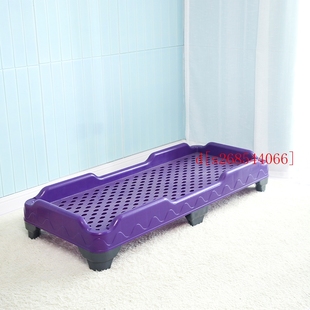 速发特价 早教托管班叠叠小床 儿童床幼儿园专用床宝宝午睡床塑料