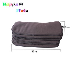 Bamboo Nappy 速发HappyFlute Charcoal Inserts Baby