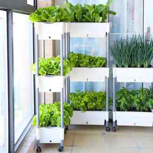推荐 阳台自吸水种菜盆立体花盆家用植物蔬菜种植箱种菜多层菜盆专