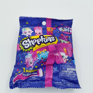 出口美国Shopkins购物精灵水果人惊喜盲袋可爱迷你小公仔女孩玩具
