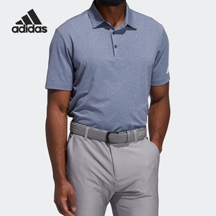 Adidas 阿迪达斯官方正品 GM0090 男子排汗高尔夫运动短袖 POLO衫
